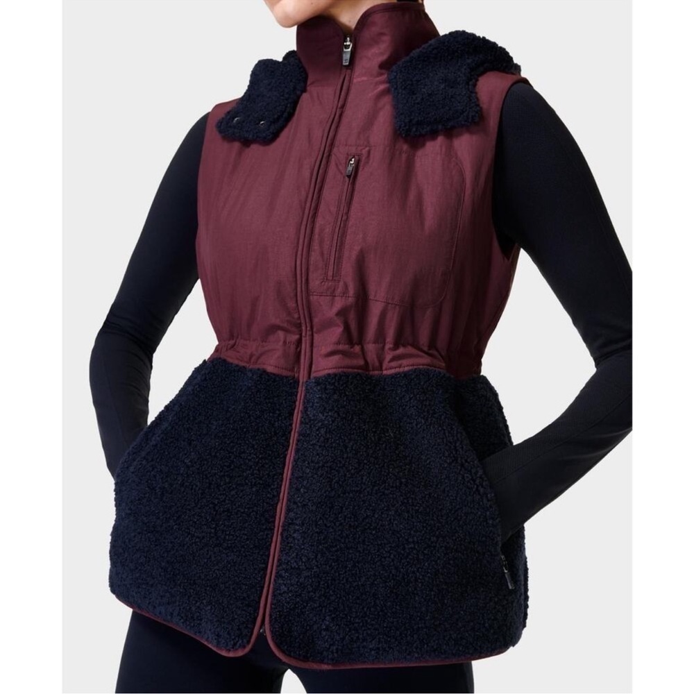 Sweaty Betty Urban Sherpa Vest M